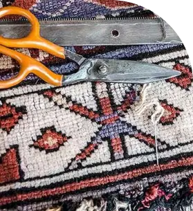 ترمیم فرش در کن(سولقان)